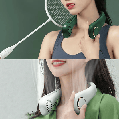 Last Day 49% OFF🔥🍃 Portable Bladeless Neck Fan
