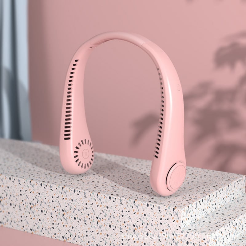 Last Day 49% OFF🔥🍃 Portable Bladeless Neck Fan