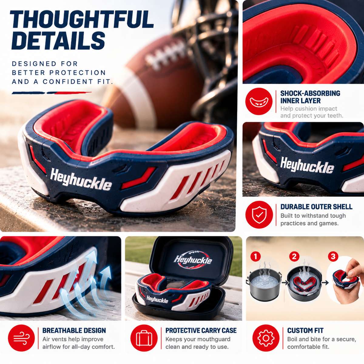 Heyhuckle Protective Mouthguard
