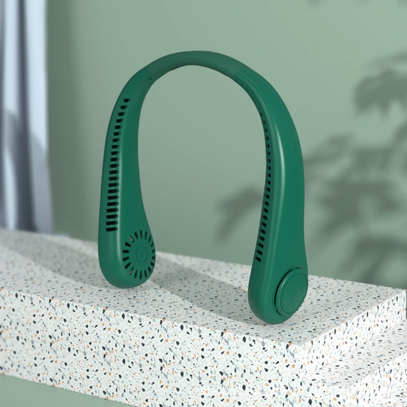 Last Day 49% OFF🔥🍃 Portable Bladeless Neck Fan