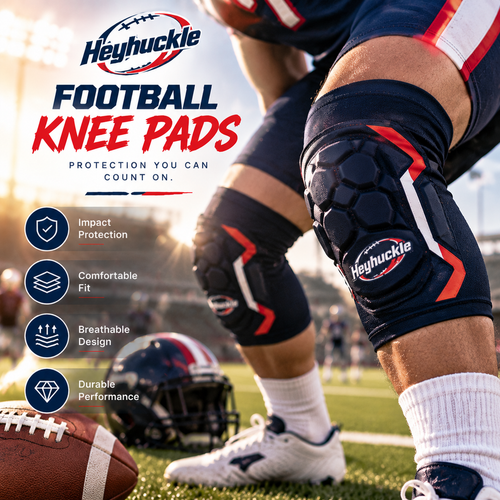 Heyhuckle Football Knee Pads
