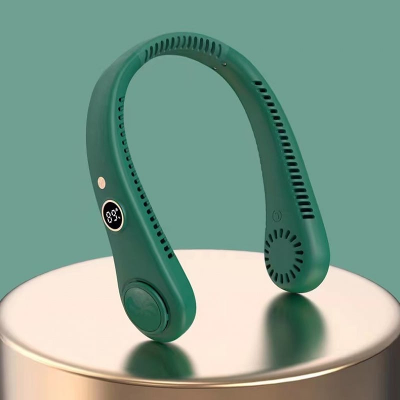 Last Day 49% OFF🔥🍃 Portable Bladeless Neck Fan