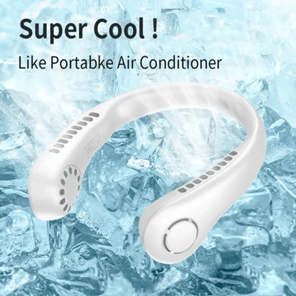 Last Day 49% OFF🔥🍃 Portable Bladeless Neck Fan