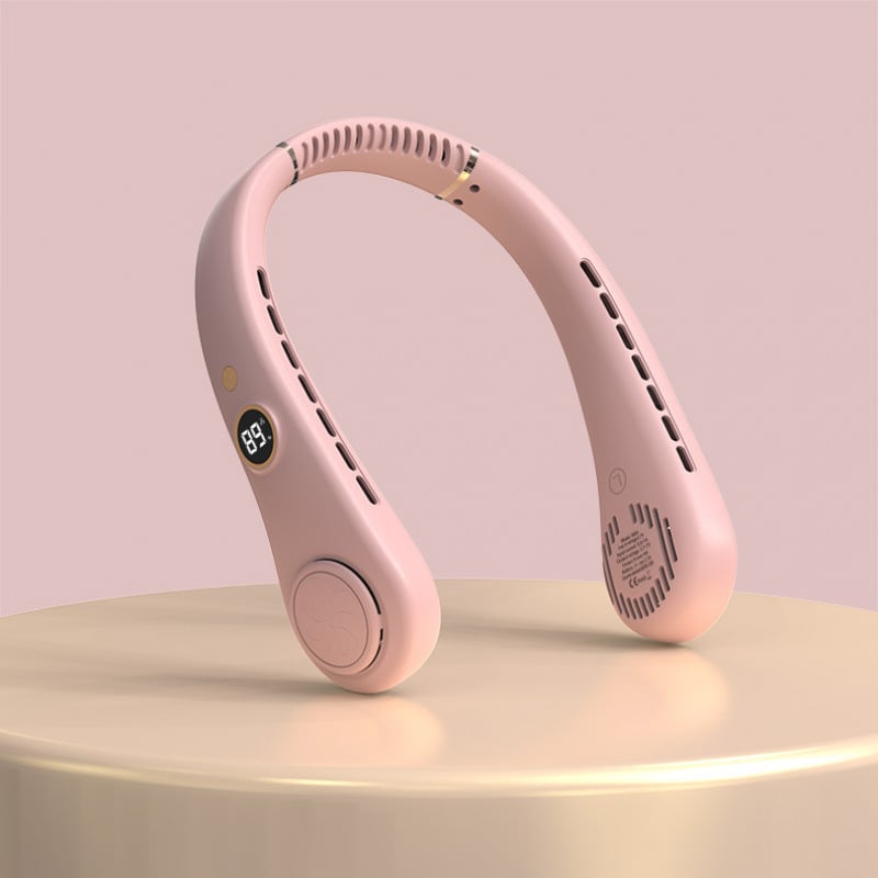 Last Day 49% OFF🔥🍃 Portable Bladeless Neck Fan